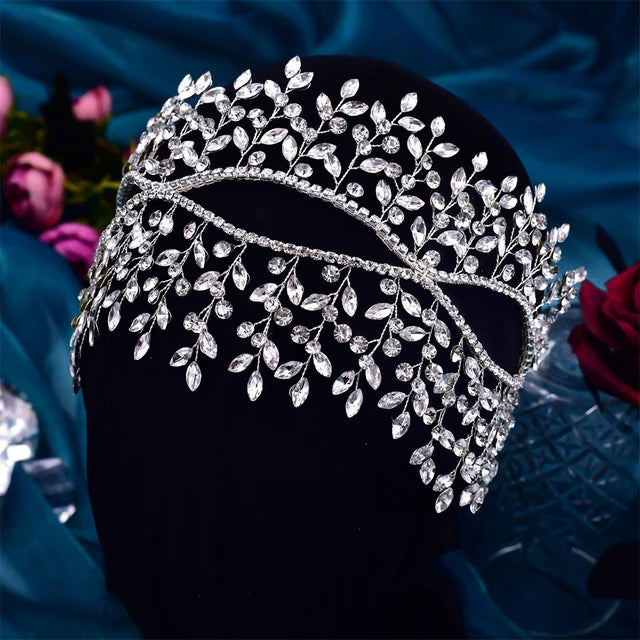 Rhinestone Bridal Headwear Wedding Hair Accessories Crystal Women Headpieces Luxury Trendy Princess Headdress Head Jewelry
- S467947948 - Tuzzut.com Qatar Online Shopping