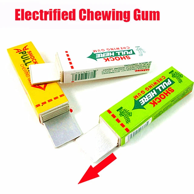Electric Chewing Gum Tricky Shock Toys - Tuzzut.com Qatar Online Shopping