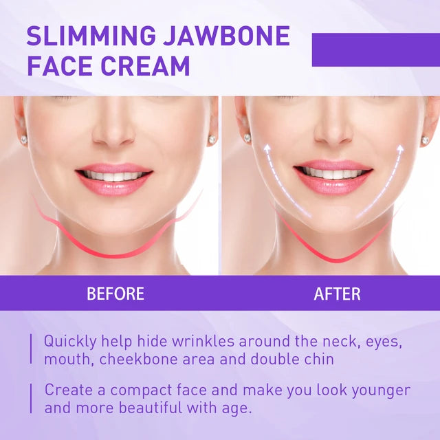 Face-lift Slimming Cream Face Lift Firming Removal Masseter Muscle Double Chin Anti-aging Moisturizing Beauty Skin Care 30ml - Tuzzut.com Qatar Online Shopping
