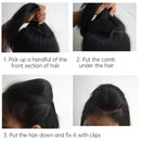 1Pcs Soft Sponge Hair Comb Hair Root Fluffy Plate Hair Pad Massage Hair Brush 23 Teeth - Tuzzut.com Qatar Online Shopping