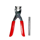 Plier Tools 100 Set 10 Color Metal Sewing Buttons Hollow/Solid Prong Press Studs Snap Fasteners for Installing Clothes Bags - Tuzzut.com Qatar Online Shopping