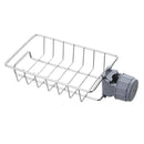 Kitchen Stainless Steel Sink Drain Rack Adjustable Sink Rag Sponge Drain Rack Bathroom Soap Holder Organizer Kitchen Accessories - Tuzzut.com Qatar Online Shopping