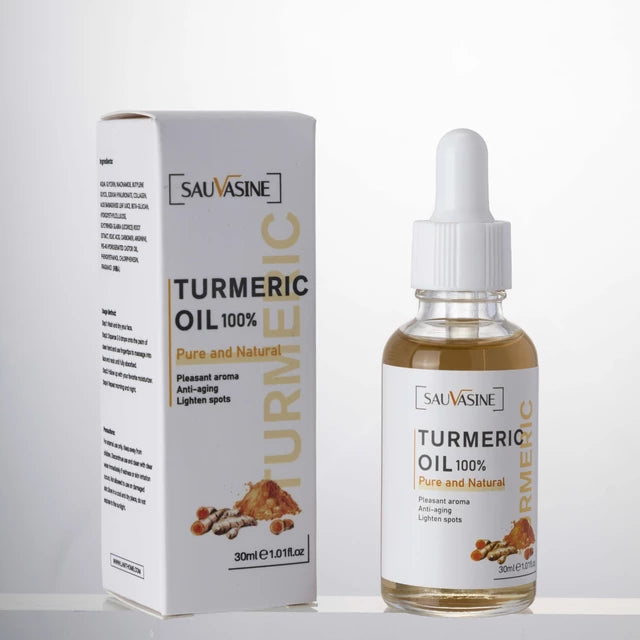 Turmeric Lemon Oil Face Brightening Serum For Brightening Skin Dark Patches Acne Spot Corrector - Tuzzut.com Qatar Online Shopping