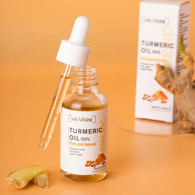 Turmeric Lemon Oil Face Brightening Serum For Brightening Skin Dark Patches Acne Spot Corrector - Tuzzut.com Qatar Online Shopping