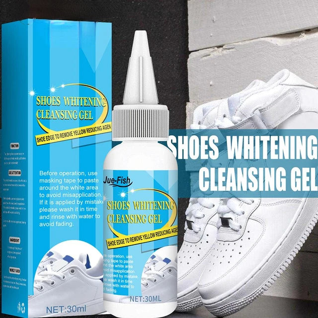30ml White Shoes Cleaner Whitening Cleansing Gel - Tuzzut.com Qatar Online Shopping