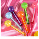 Cute Lollipop Lip Balm Lip Gloss Moisturizer Candy Lip Gloss Lipstick 2 in 1 Color Change Waterproof Long Lasting Lip Cosmetics - Tuzzut.com Qatar Online Shopping