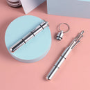 6Pcs/Set Stainless Steel Spiral Ear Pick Spoon Ear Wax Removal Cleaner Multifunction Portable Ear Pick Ear Care Beauty Tools - Tuzzut.com Qatar Online Shopping