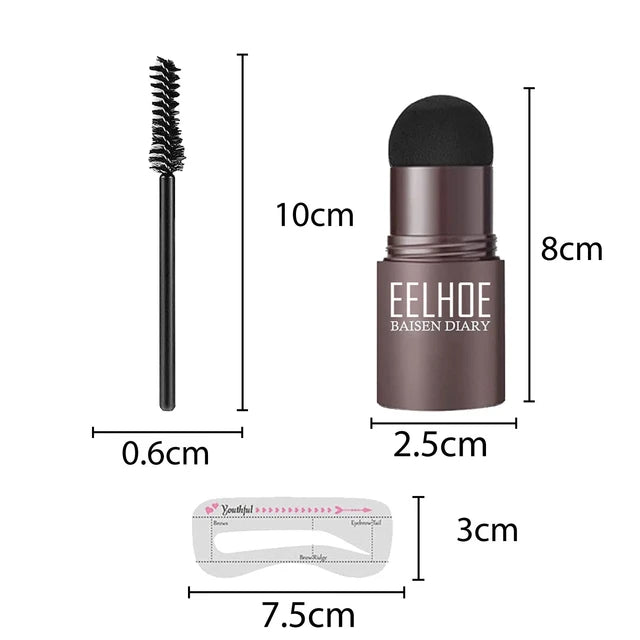 EELHOE Eyebrow powder eyebrow printing professional eyebrow gel - Tuzzut.com Qatar Online Shopping