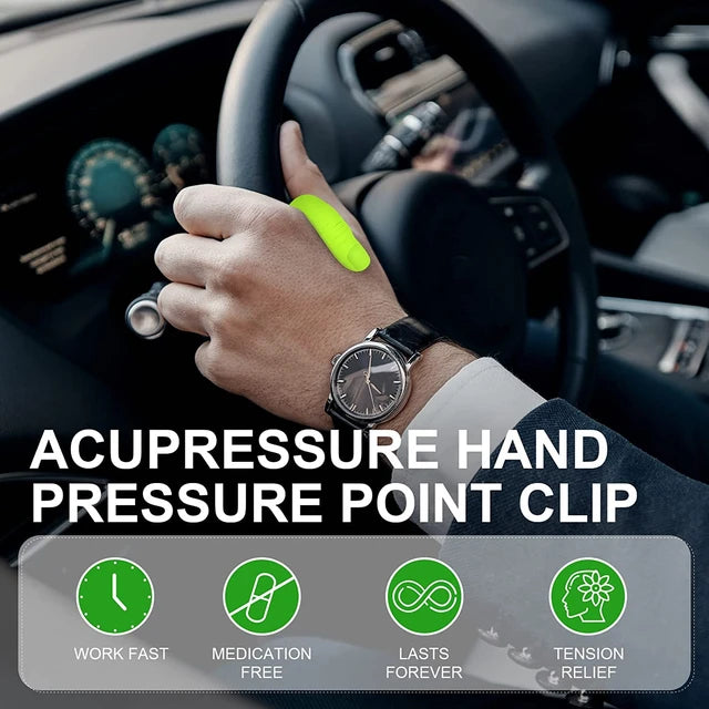 Acupressure Hand Pressure Magne Point Clip,All Natural Headache Migraine Aid, Tension Relief Wearable (Pack of 2 Pcs) Acupressure Hand Pressure Magne Point Clip,All Natural Headache Migraine Aid, Tension Relief Wearable (Pack of 2 Pcs)