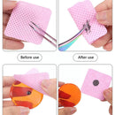 Lint Free Cotton Pads Nail Polish Remove Wipes Cleaning Tool Nail Art Cleaning Wipes Tips UV Gel Polish Removal Pad Paper Wipes - Tuzzut.com Qatar Online Shopping