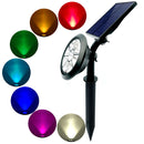 9 LED Spotlight Outdoor Solar Lawn Light Waterproof For Home/Garden/Wedding - Tuzzut.com Qatar Online Shopping