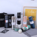 500ml 3 in 1 Stainless Steel Vacuum Flask Bottle With Cup Set - Business Gift Set - Tuzzut.com Qatar Online Shopping