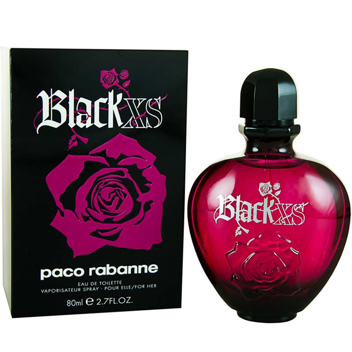 Paco Rabanne Black xs Eau de toilette natural spray for men 80 ml Paco Rabanne Black xs Eau de toilette natural spray for men 80 ml