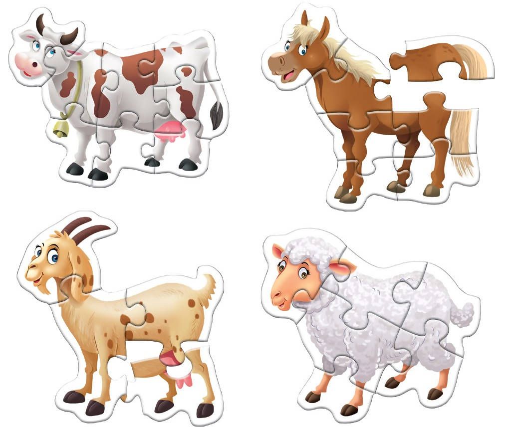 Early Puzzles Step II-Farm Animals Early Puzzles Step II-Farm Animals