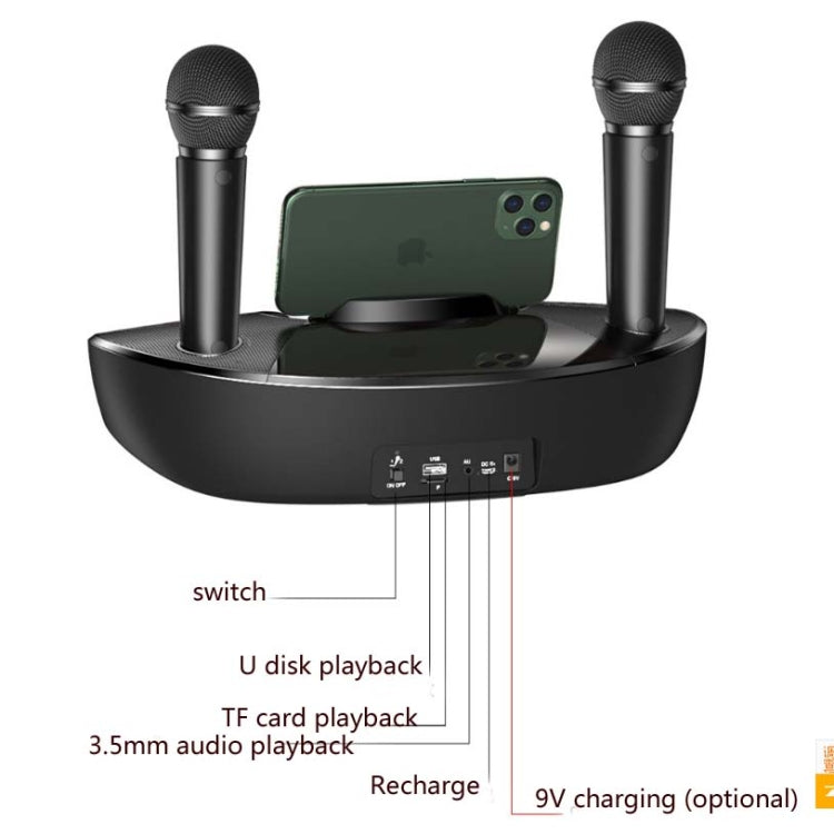 ST2020 Portable Wireless Bluetooth Speaker Dual Microphone - TUZZUT Qatar Online Store