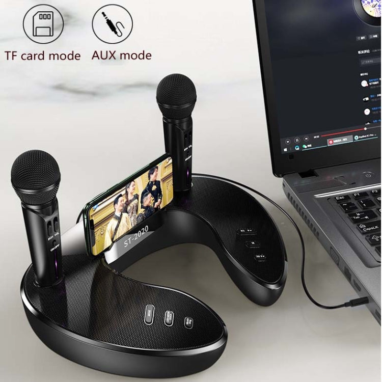 ST2020 Portable Wireless Bluetooth Speaker Dual Microphone - Tuzzut.com Qatar Online Shopping