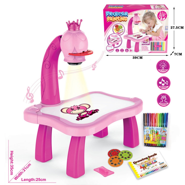 Kids Projection Painting Board Multifunctional Drawing Table Toy Set - TUZZUT Qatar Online Store