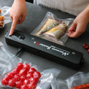Vacuum Sealer Food Packaging Machine with Free 10pcs Vacuum bags 240V/100V - Tuzzut.com Qatar Online Shopping