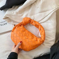 The new Women Handbag Luxury Brand Woven Cloud Bag Genuine Leather Leather Shoulder Bag Fashion All-match Party Bag Spot S4455724 - Tuzzut.com Qatar Online Shopping