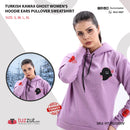 Turkish Kawaii Ghost Women's Hoodie Ears Pullover Sweatshirt - Violet - Tuzzut.com Qatar Online Shopping