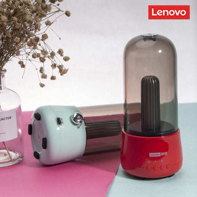 Lenovo L02 Portable Wireless Bluetooth Speaker with LED Light Night Lamp Lenovo L02 Portable Wireless Bluetooth Speaker with LED Light Night Lamp
