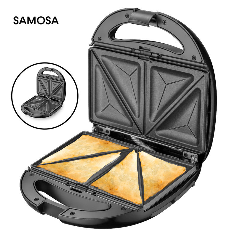 Impex SW 3605 3 IN 1 850W Sandwich Maker with Skid Resistant Feet - Tuzzut.com Qatar Online Shopping