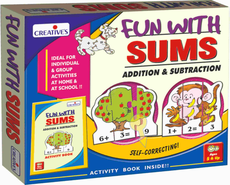 Fun with Sums-Addition & Subtraction - Tuzzut.com Qatar Online Shopping