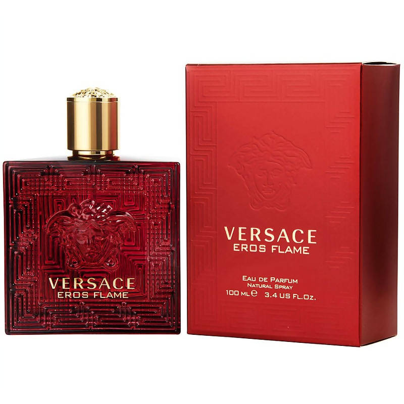 Versace Eros Flame for Men 100ml Spray - Tuzzut.com Qatar Online Shopping