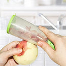 Easy Slicer Vegetable Peeler with Container - Tuzzut.com Qatar Online Shopping