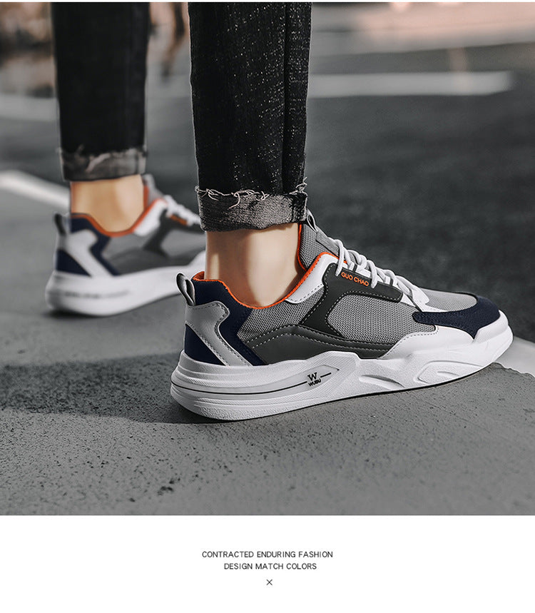 Men's Comfortable Sports Sneaker Running Shoes 8181 - Tuzzut.com Qatar Online Shopping
