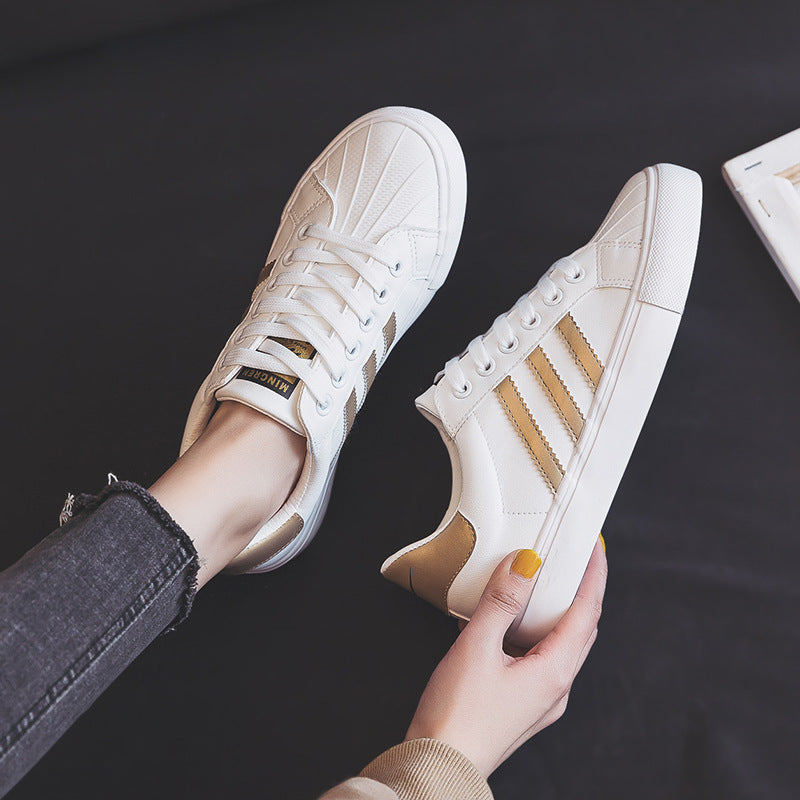 Women's Lace-up Mesh White Sneakers Fashion Shoes - W90011 Women's Lace-up Mesh White Sneakers Fashion Shoes - W90011