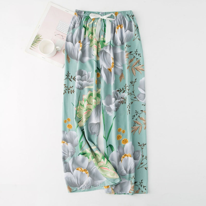 Women's Summer Fashion Loose Comfortable Printed Lounge Pants - P504/14 - Tuzzut.com Qatar Online Shopping