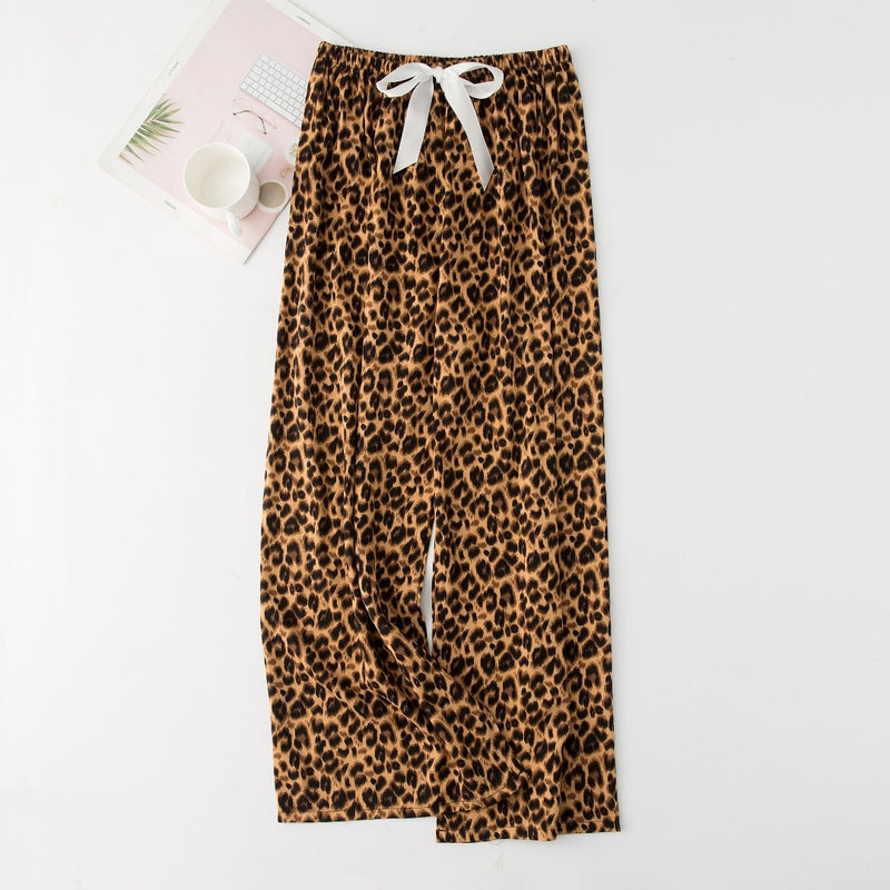Women's Summer Fashion Loose Comfortable Printed Lounge Pants - P504 - Tuzzut.com Qatar Online Shopping