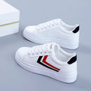 Women's White High Soled Sneaker Fashion Casual Shoes - 6617 - Tuzzut.com Qatar Online Shopping
