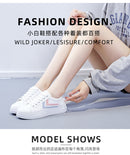 Women's White High Soled Sneaker Fashion Casual Shoes - 6617 - Tuzzut.com Qatar Online Shopping