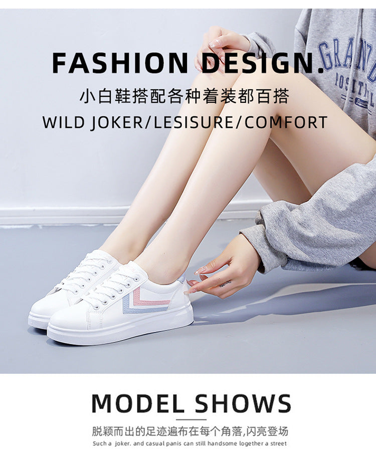 Women's White High Soled Sneaker Fashion Casual Shoes - 6617 Women's White High Soled Sneaker Fashion Casual Shoes - 6617