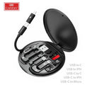 Earldom EC–148 Multi Function Fast Charging Cable Set - Tuzzut.com Qatar Online Shopping