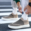 Men's Fashion Sneakers Breathable Comfortable Slip-On Shoes - 233 - Tuzzut.com Qatar Online Shopping