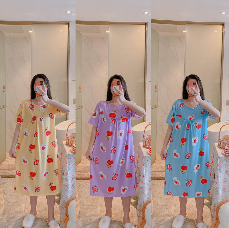Women's Nightgown Sleepwear Nighty SN 2-9 - Tuzzut.com Qatar Online Shopping