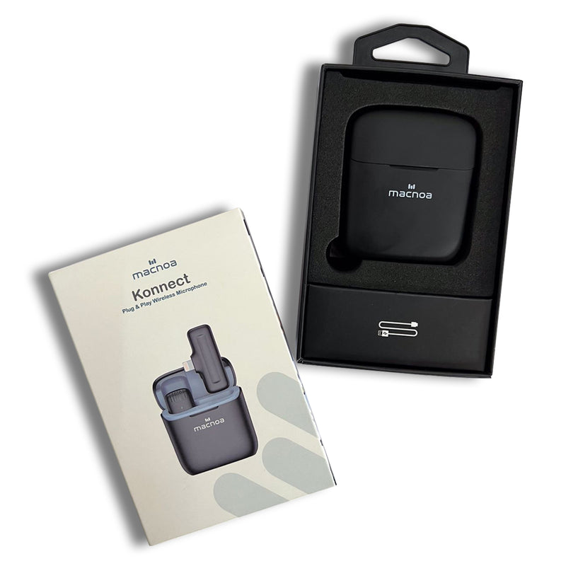 Macnoa Konnect Wireless Single Mini MicroPhone for iPhones - TUZZUT Qatar Online Store