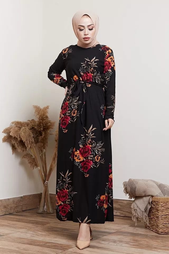 Miss Aziza Turkey Maxi Dress 440 - Tuzzut.com Qatar Online Shopping