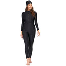 Women's Burkini Modest Swimsuit Set - Black - Tuzzut.com Qatar Online Shopping