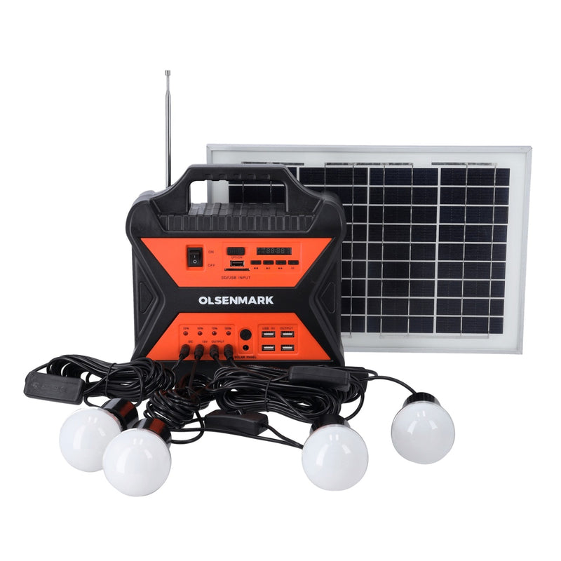 Portable Solar Power Station, Charging Station Box, OMPS1825 | Solar Generator for Indoor and Outdoor | Power for Camping, RVing, Tailgating, Emergency Power, and More - TUZZUT Qatar Online S