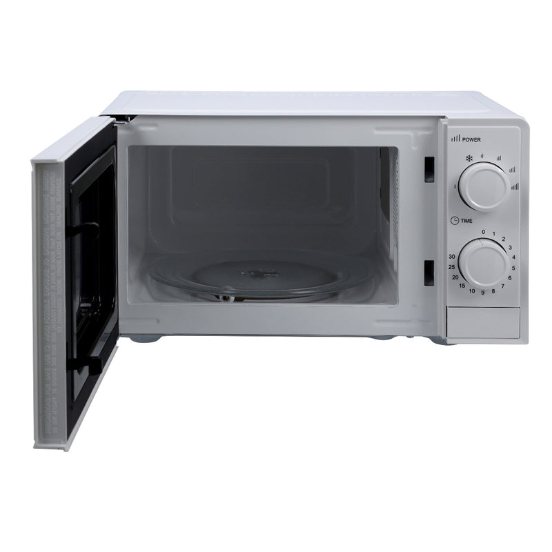 Olsenmark Microwave Oven, 20L - Multiple Power Level - End Cooking Signal - Glass Turntable Tray - Cooking Timer - Glass | Ideal for Grill, Roast, Bake & More - Tuzzut.com Qatar Online Shoppi
