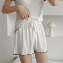 Women's Summer Top Shorts Cool Ice Silk Pajama Homewear-TS110 - Tuzzut.com Qatar Online Shopping