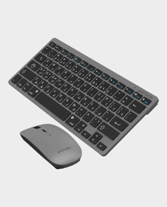 Porodo Bluetooth Keyboard and Mouse - Tuzzut.com Qatar Online Shopping