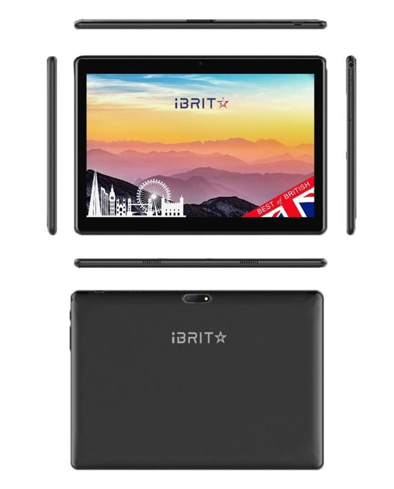 iBRIT Max 12 4GB 64GB 10.1 inch 4G Tablet – Black - TUZZUT Qatar Online Store