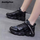Women's Lace-up Vulcanized Mesh Sneakers Fashion Shoes - 7006 - Tuzzut.com Qatar Online Shopping