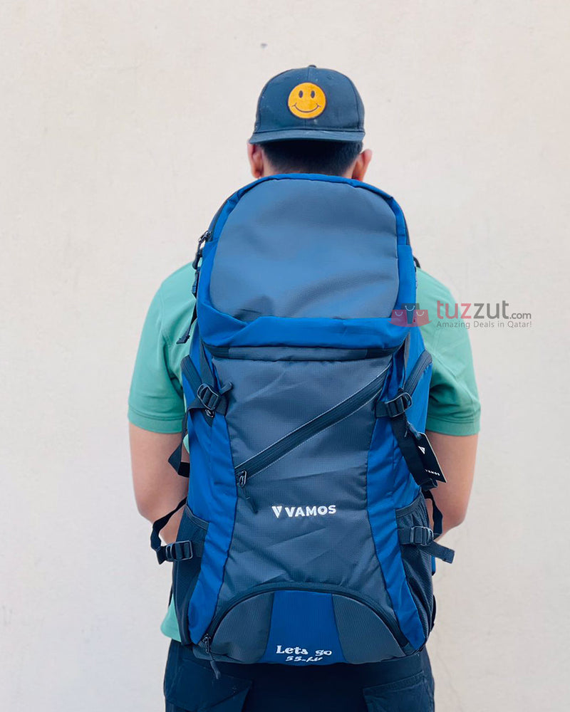 Vamos Elegant 55 Ltr Capacity Trekking Bag - Tuzzut.com Qatar Online Shopping