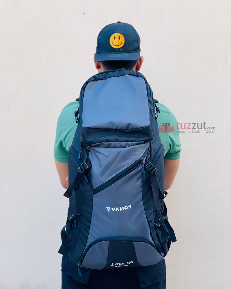 Vamos Elegant 55 Ltr Capacity Trekking Bag - Tuzzut.com Qatar Online Shopping